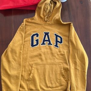 Gap hoodie mustard yellow size Large
